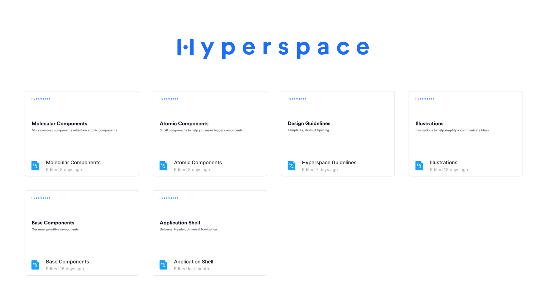 hyperspace design system